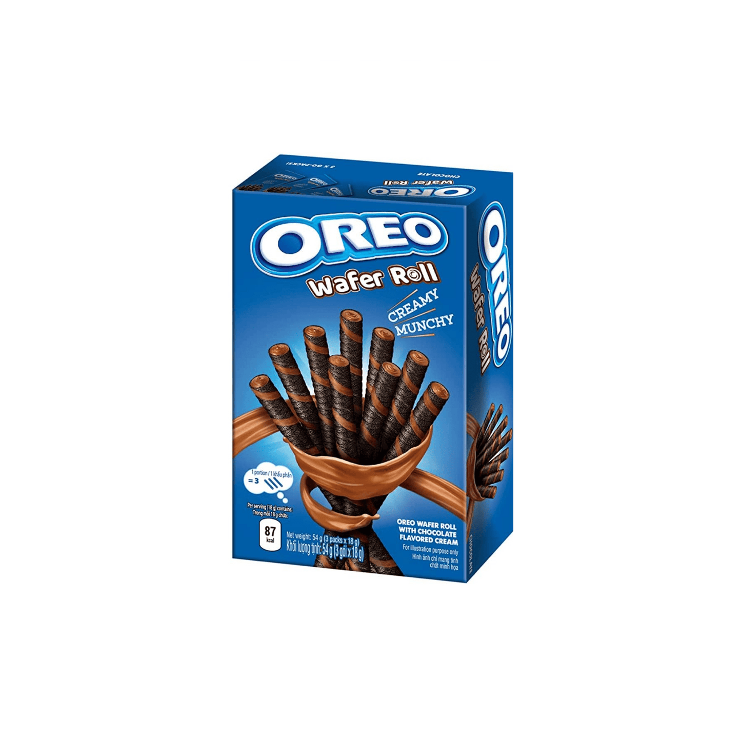 Oreo Wafer Roll Chocolat
