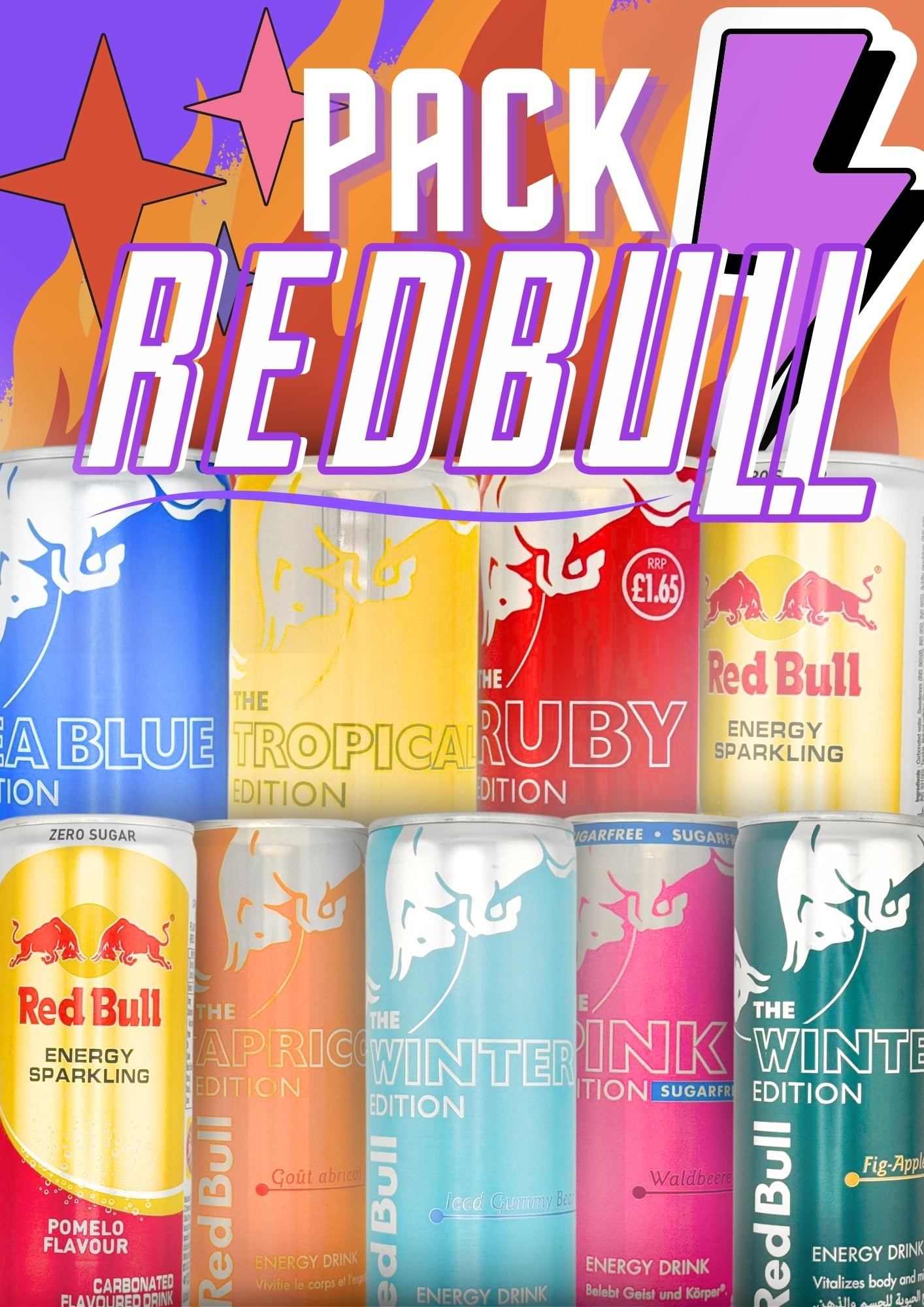 Pack Red Bull