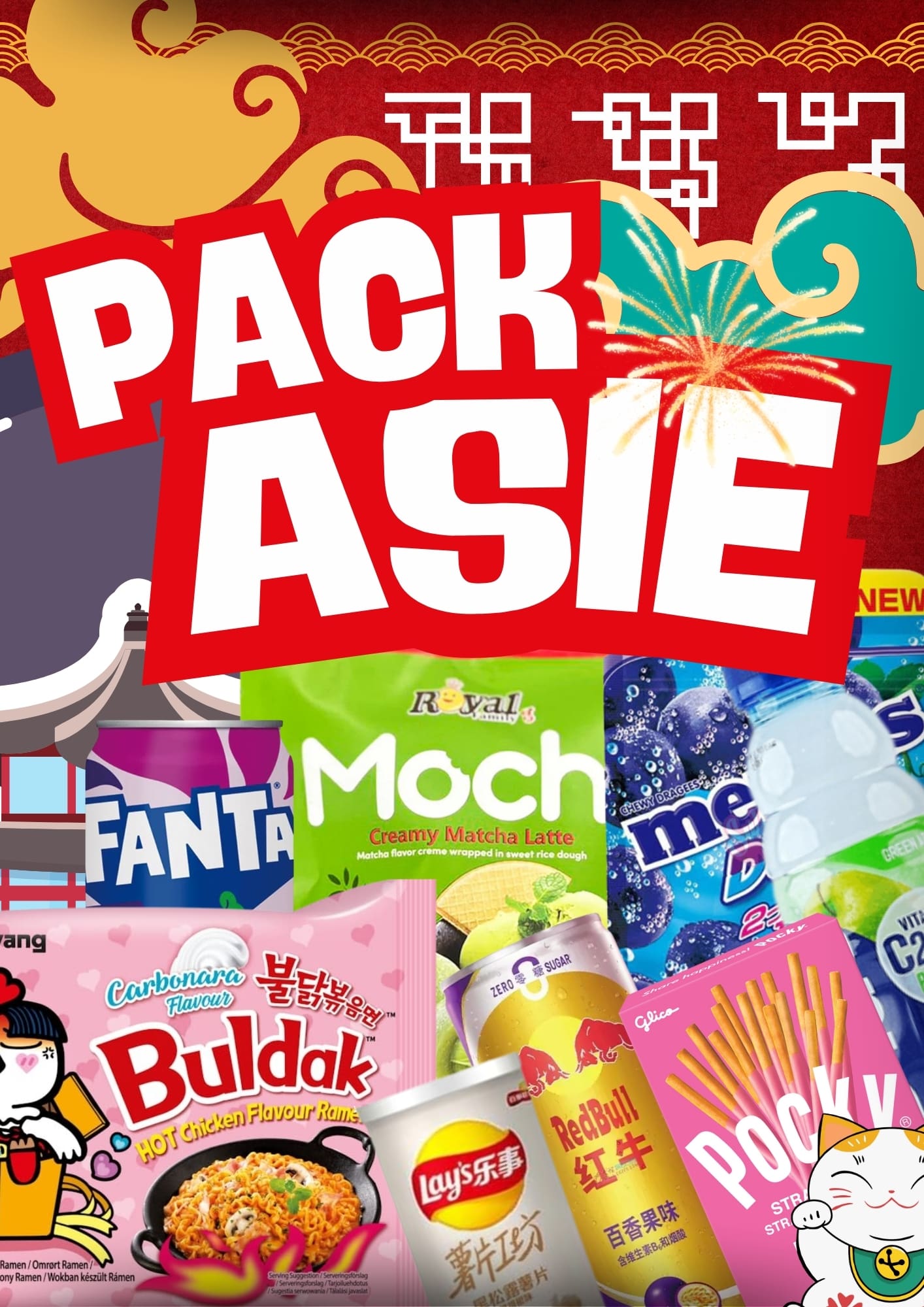 Pack découverte Asie