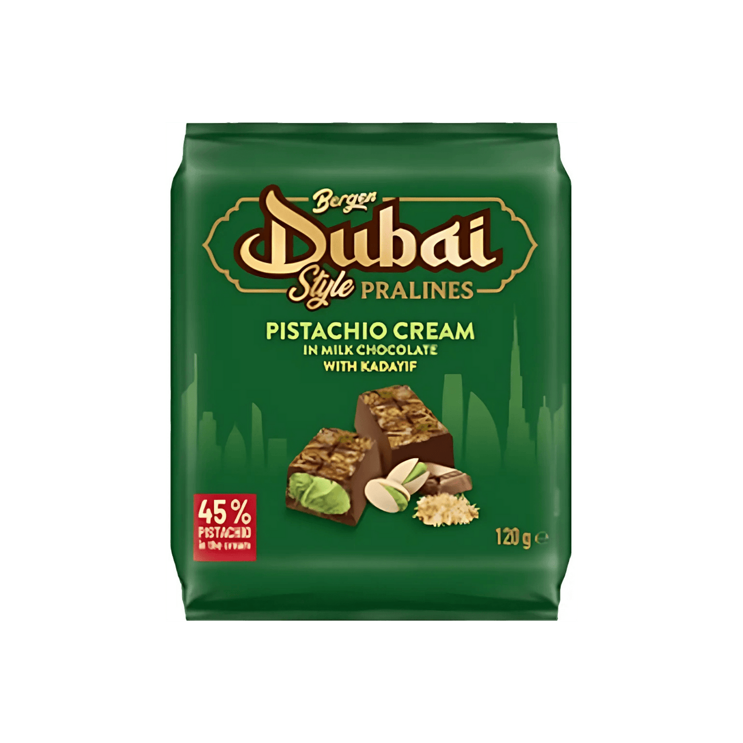 Dubai Style Pralines Pistachio Cream