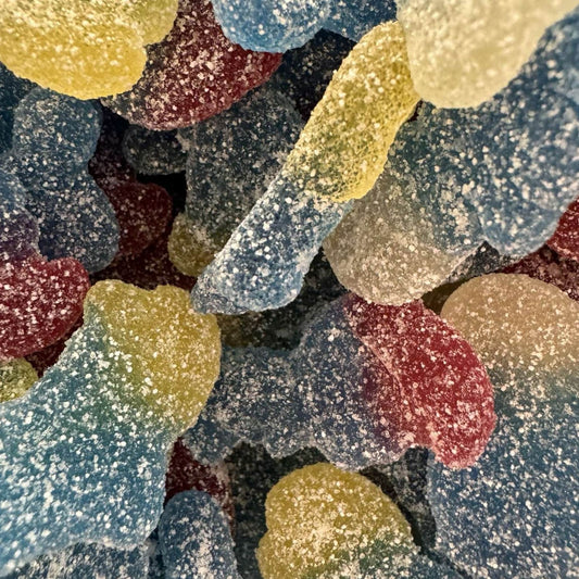 Bonbon Schtroumpf acidulée