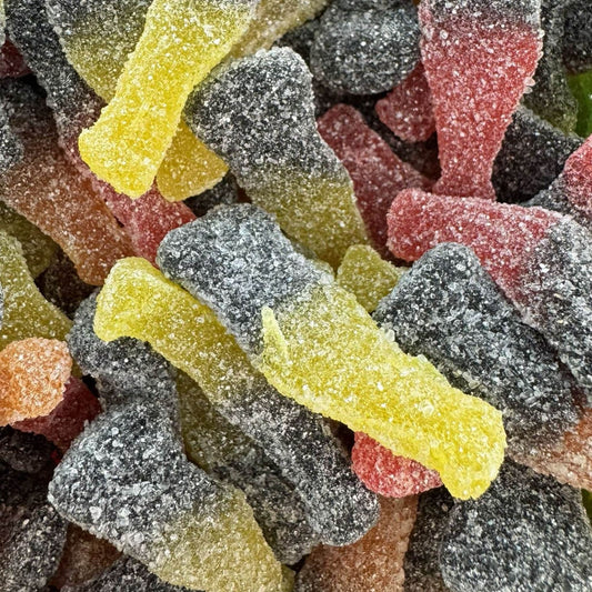 Bonbon Cola acidulée colorée