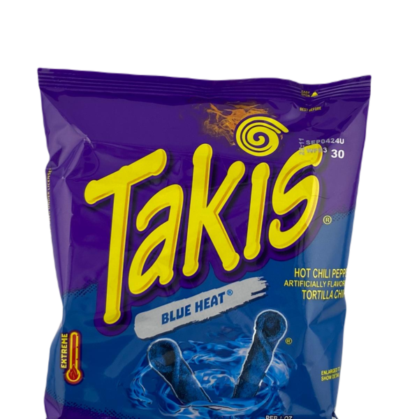 Takis « BLUE HEAT » (DDM: 4/12/24) Amérique