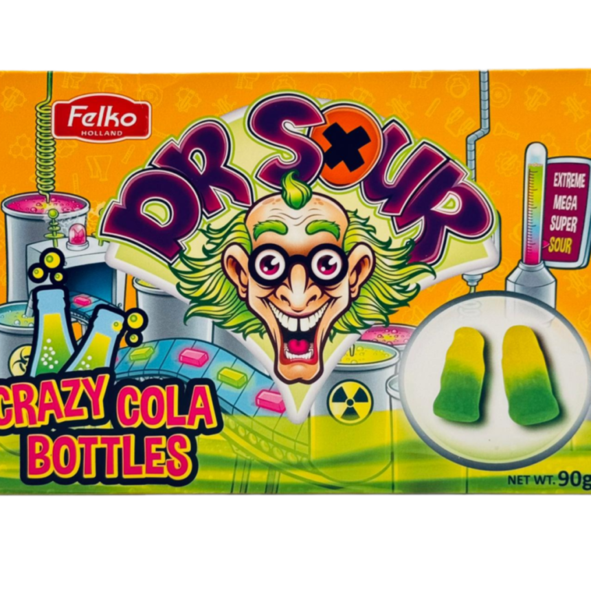 Dr Sour Crazy Cola Challenge