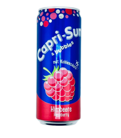 Caprisun Raspberry en canette Amérique