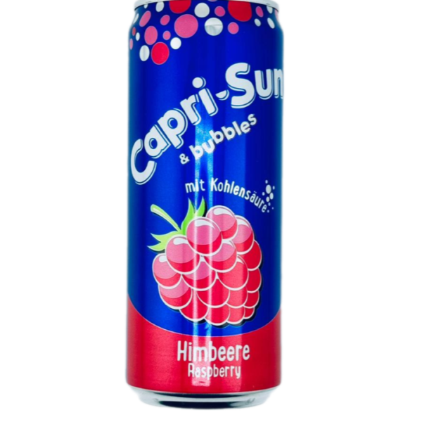 Caprisun Raspberry en canette Amérique