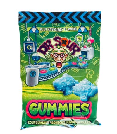 Dr.Sour Gummies Blue Raspberry Challenge