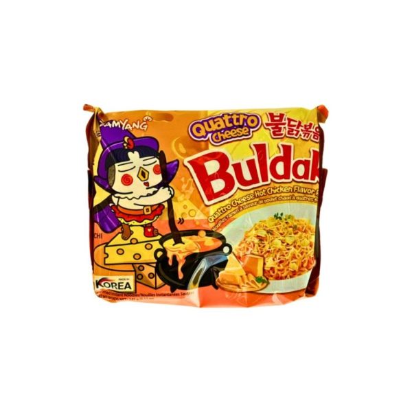 Buldak Quattro Cheese Asie