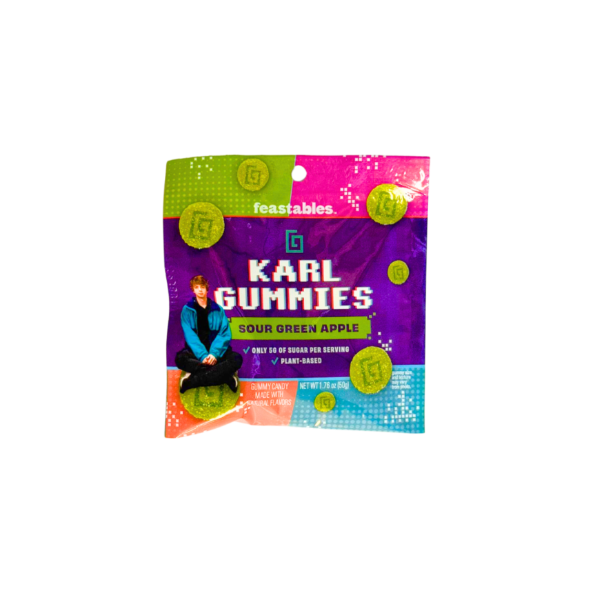 Karl Gummies – Sour Green Apple Challenge