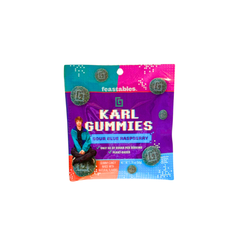 Karl Gummies – Sour Blue Raspberry Challenge