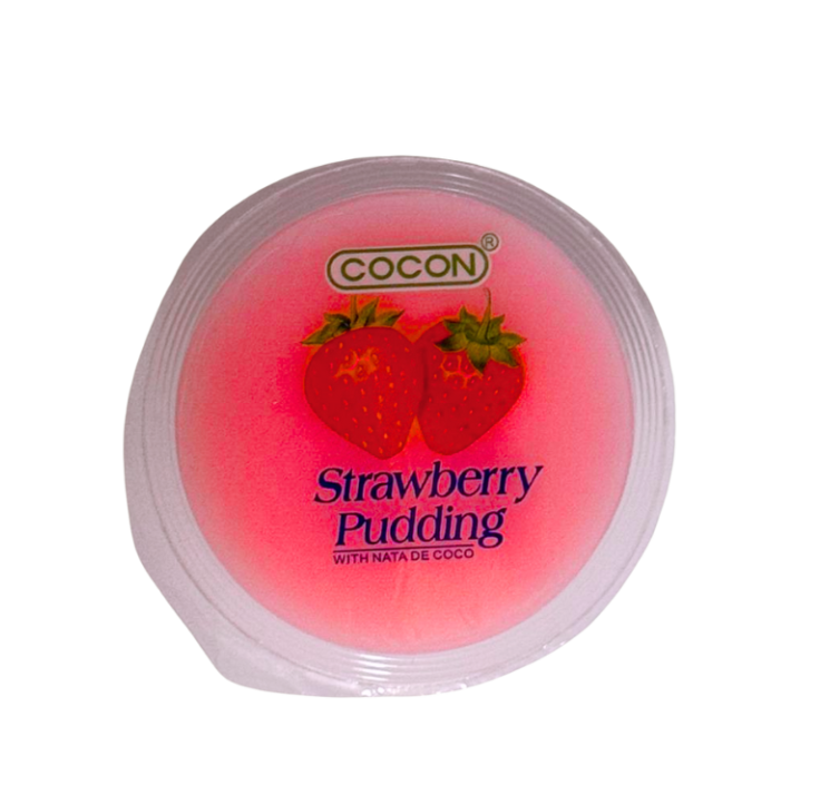 Strawberry Pudding – Cocon Sucreries