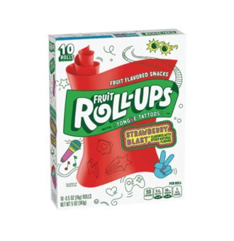 Fruit Roll Ups Strawberry Blast Roll-Ups