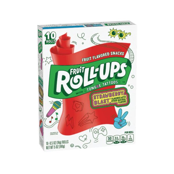 Fruit Roll Ups Strawberry Blast Roll-Ups