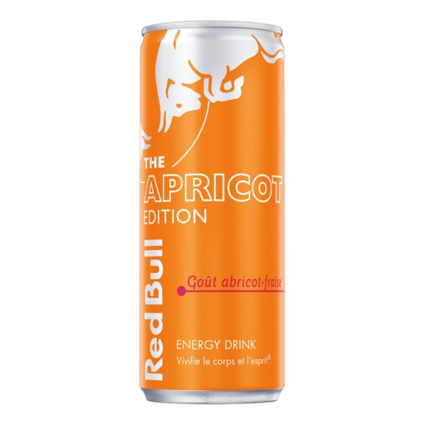 Red Bull Apricot – Goût Abricot Red Bull